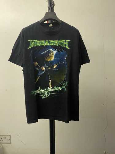 Band Tees × Megadeth × Vintage RARE 2010 DAVE MUST