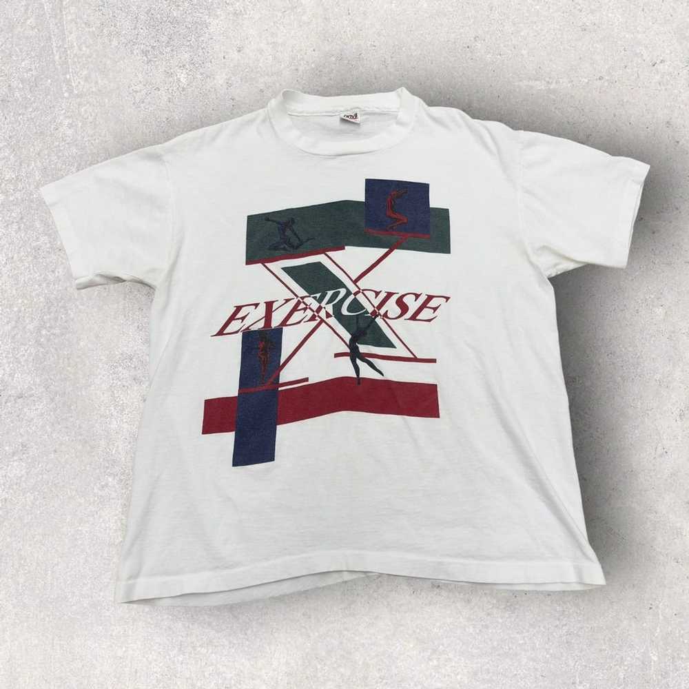 Anvil × Vintage Vintage Exercise tee - image 1