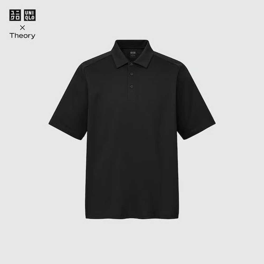 Theory × Uniqlo Uniqlo X Theory Black Polo Size S… - image 1