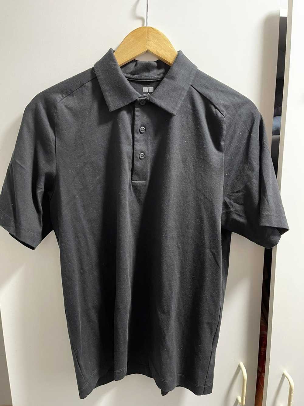 Theory × Uniqlo Uniqlo X Theory Black Polo Size S… - image 2