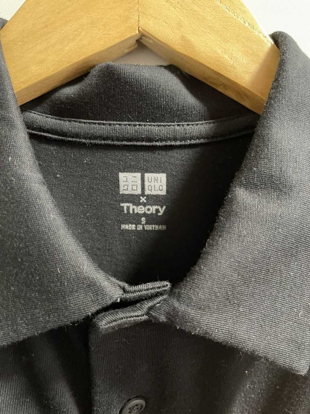 Theory × Uniqlo Uniqlo X Theory Black Polo Size S… - image 4