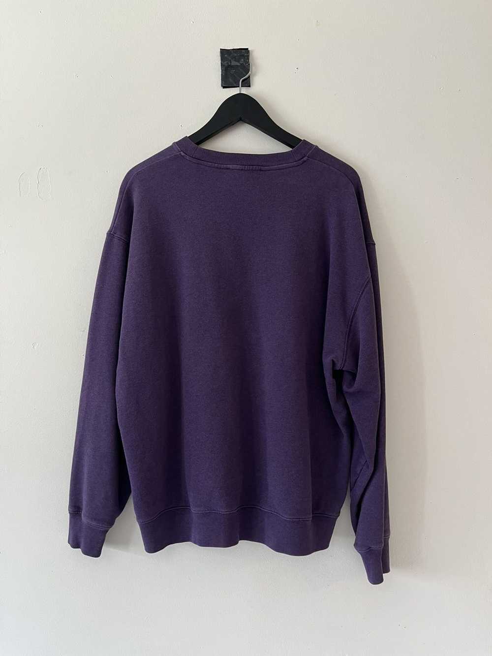 Acne Studios Acne Studios Nash Face Purple Crewne… - image 2