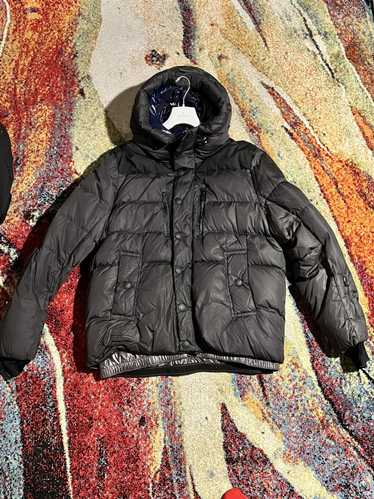 MONCLER GRENOBLE Tillier hooded quilted iridescent down ski jacket