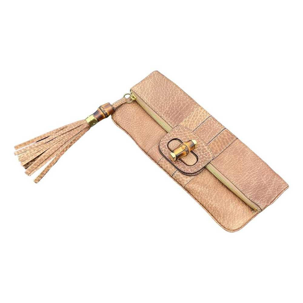 Gucci Bamboo Bullet Top Handle leather handbag - image 1