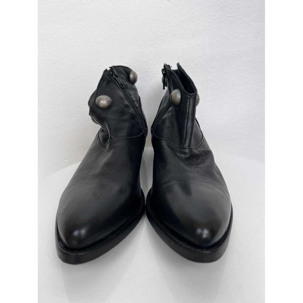 Manila Grace Leather ankle boots - image 2