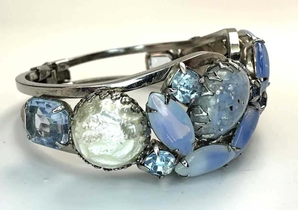 Multi-Stone Clamper Bracelet in Juliana Style - image 2