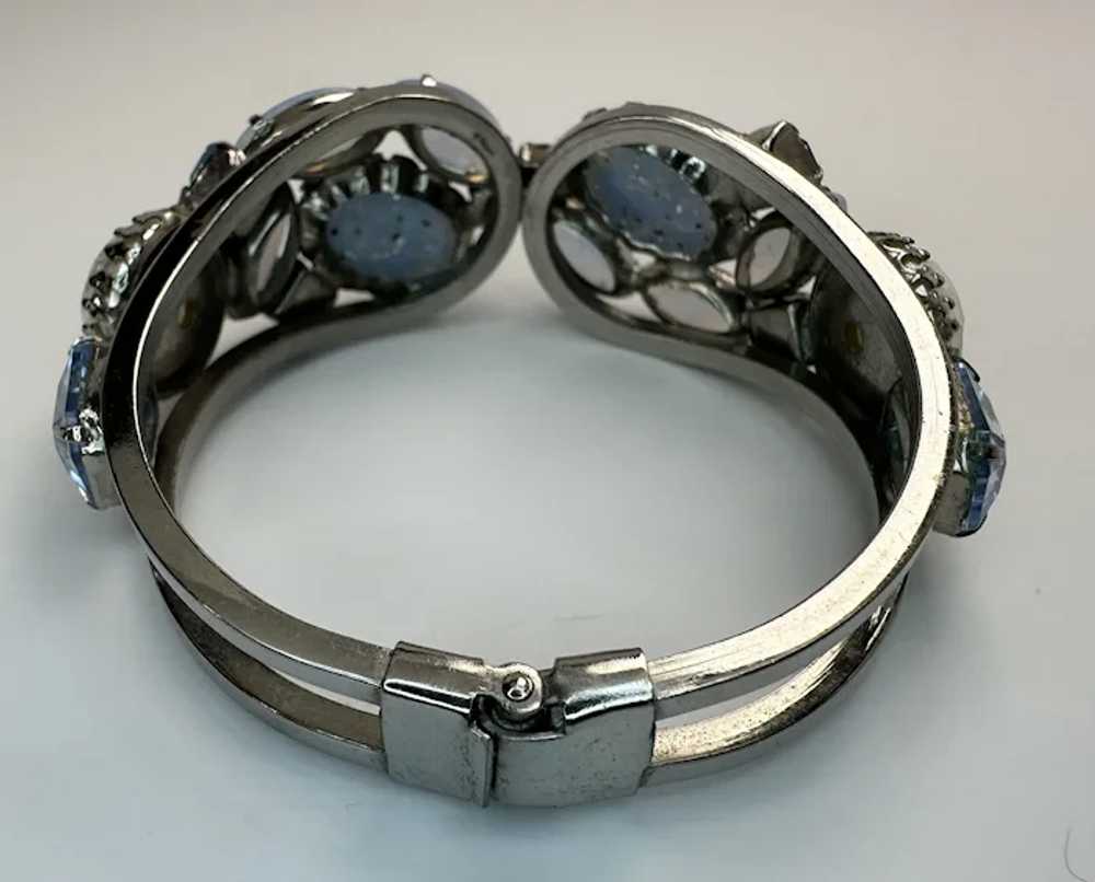 Multi-Stone Clamper Bracelet in Juliana Style - image 4