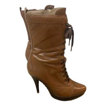 Pura Lopez Leather ankle boots - image 1