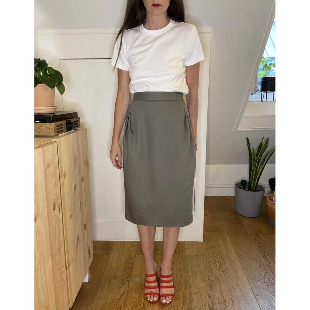 Giorgio Armani Wool mid-length skirt - image 5