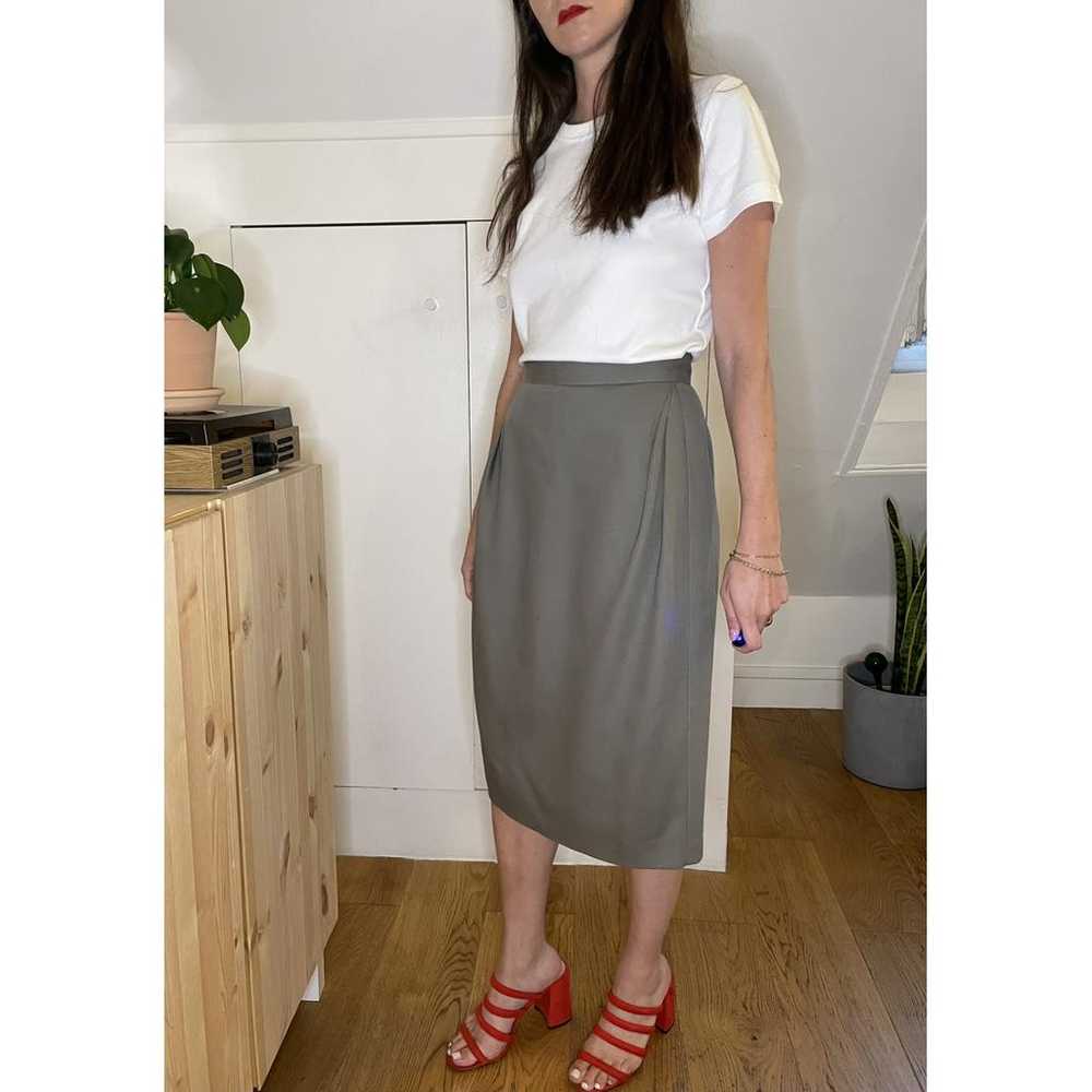Giorgio Armani Wool mid-length skirt - image 6