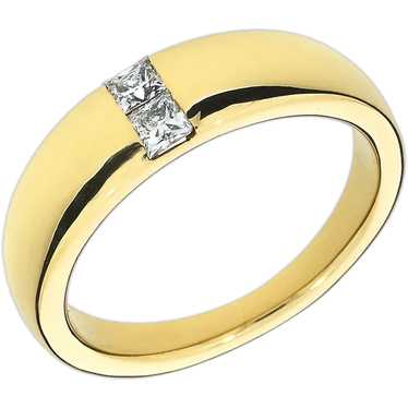 Richard Krementz 14K Yellow Gold Men's .52ctw Diam