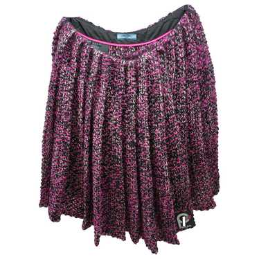 Prada Wool mid-length skirt - image 1