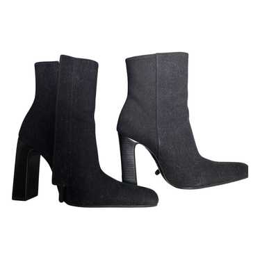 Balenciaga Knife cloth ankle boots