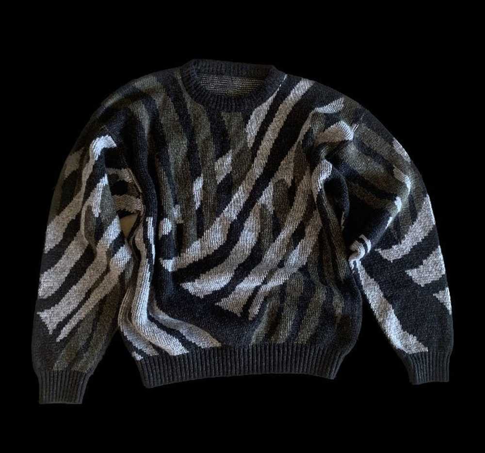 Streetwear × Vintage Vintage knitted sweater - image 1