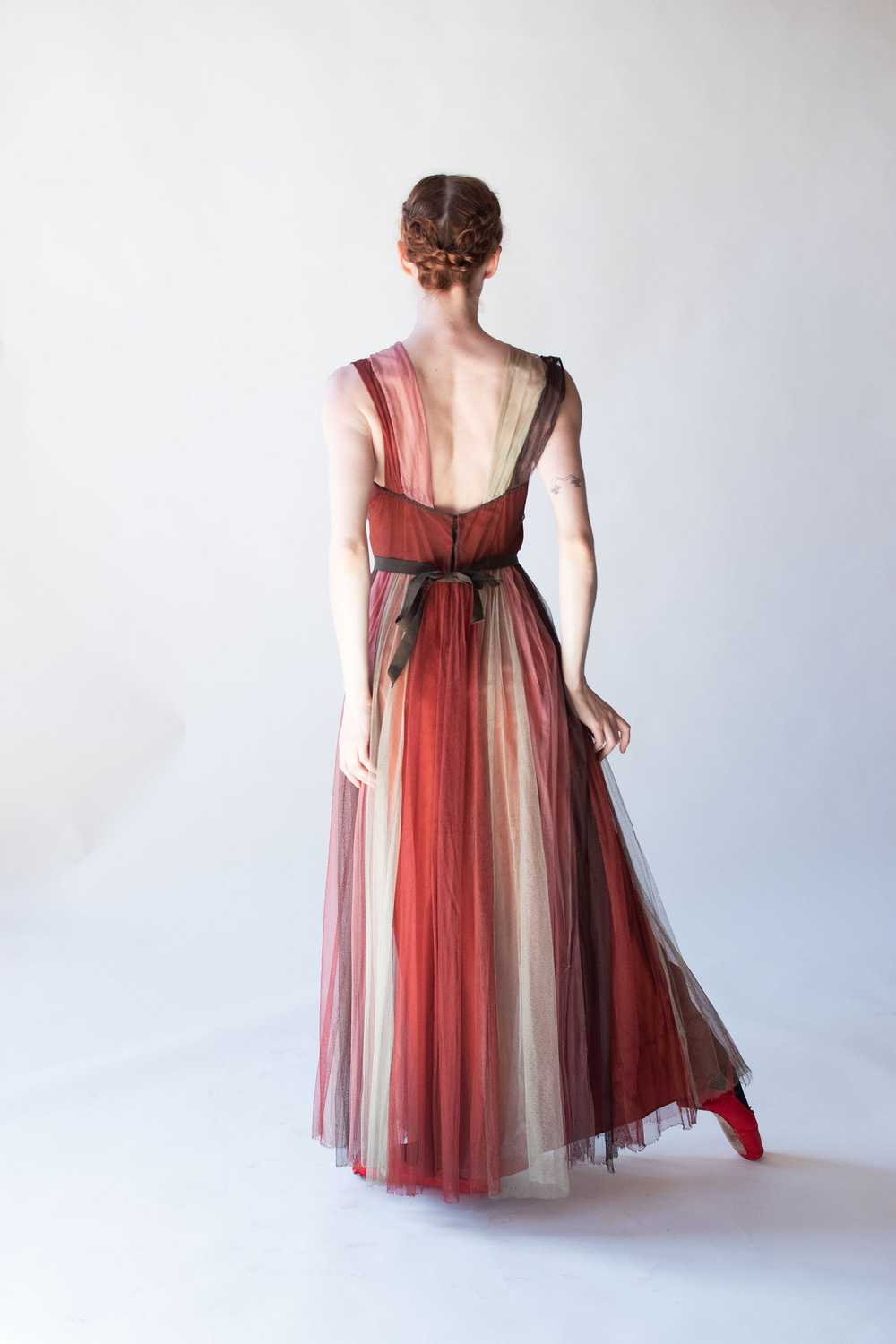 1930s Color block Dress - image 5