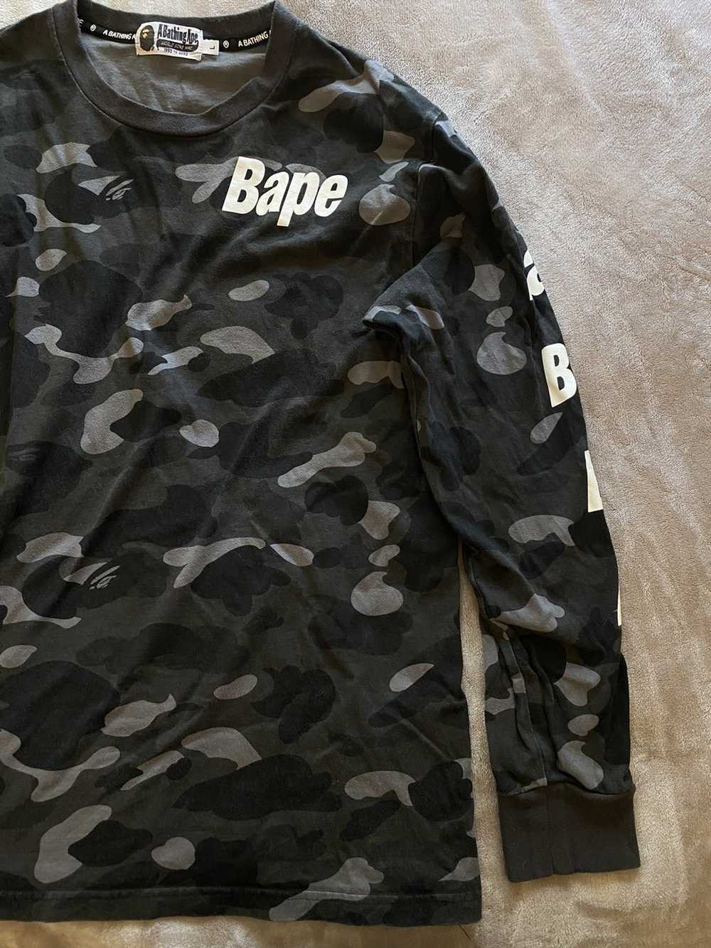 Bape Bape Color Camo Long Sleeve Tee - image 6