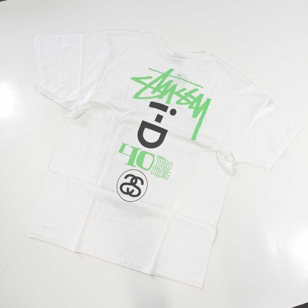 Designer × Streetwear × Stussy STUSSY T-SHIRT WHI… - image 2