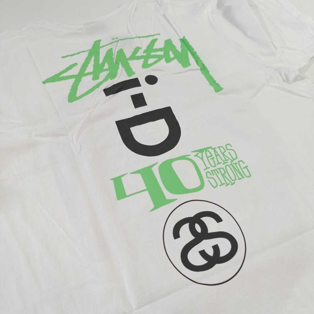 Designer × Streetwear × Stussy STUSSY T-SHIRT WHI… - image 4