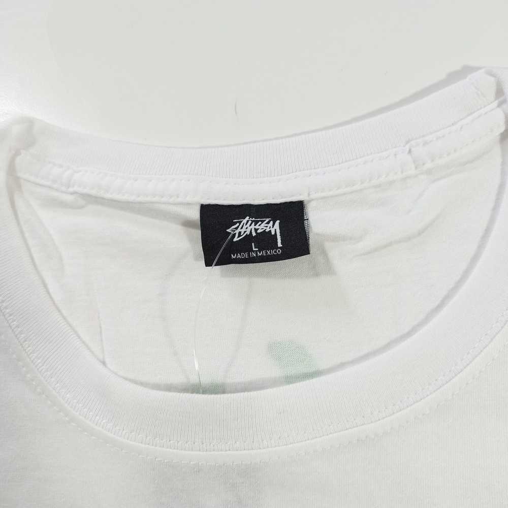 Designer × Streetwear × Stussy STUSSY T-SHIRT WHI… - image 5