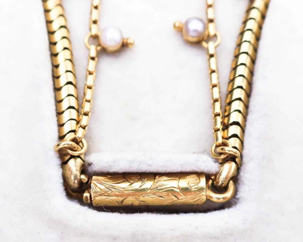 Victorian Grand Period Garnet Necklace - image 4