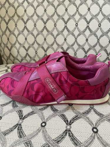 Coach Coach Karrah Sneakers - Pink signature Patte