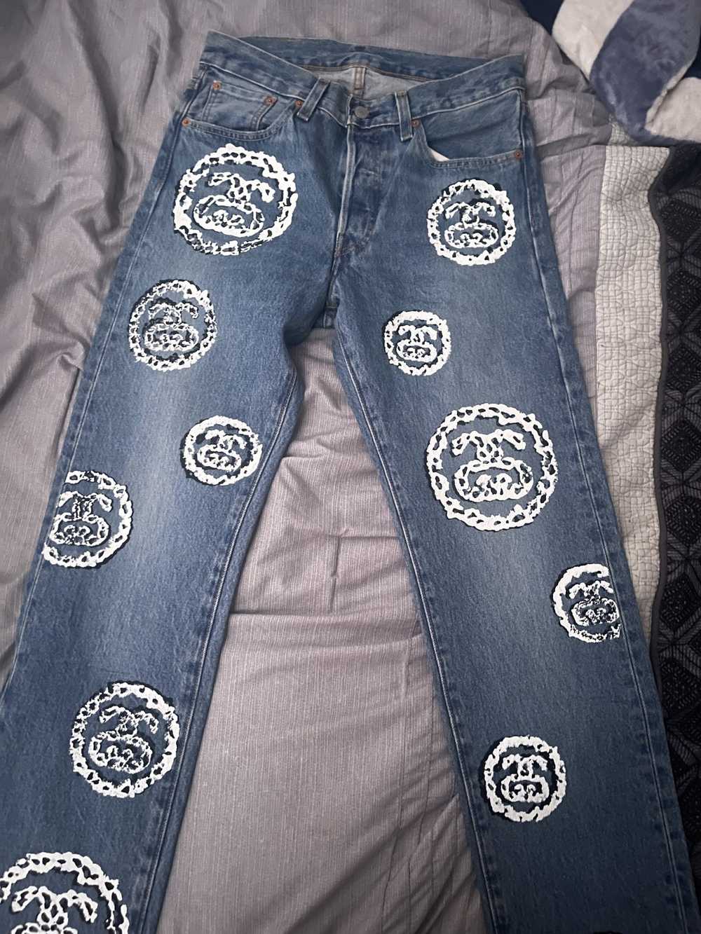 2022特集 STUSSY DENIM TEARS デニム パンツ W30 デニム/ジーンズ