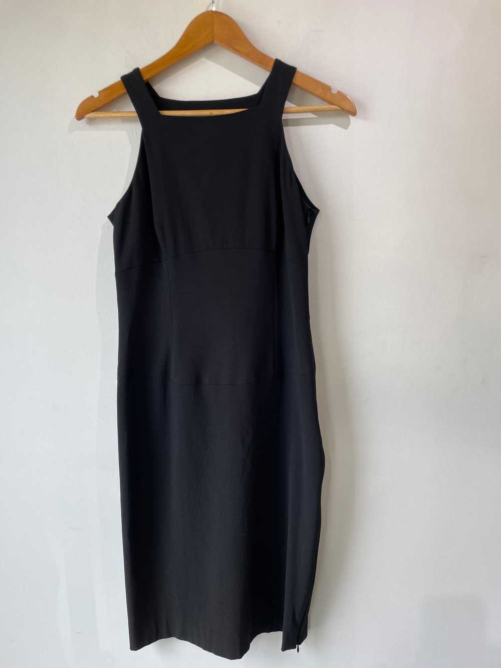 Claude Montana Black Body Con Dress - image 1