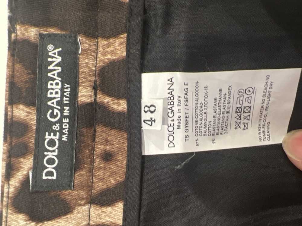 Dolce & Gabbana DOLCE & GABBANA Jacquard pants wi… - image 4