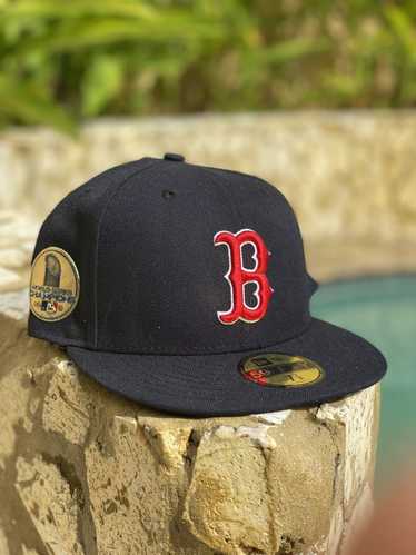 New Era Boston Red Sox Fitted Hat Cap Throwback 7 1/2 Men EUC,  in  2023