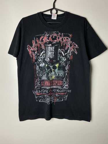 Streetwear × Vintage Alice Cooper vintage t-shirts - image 1