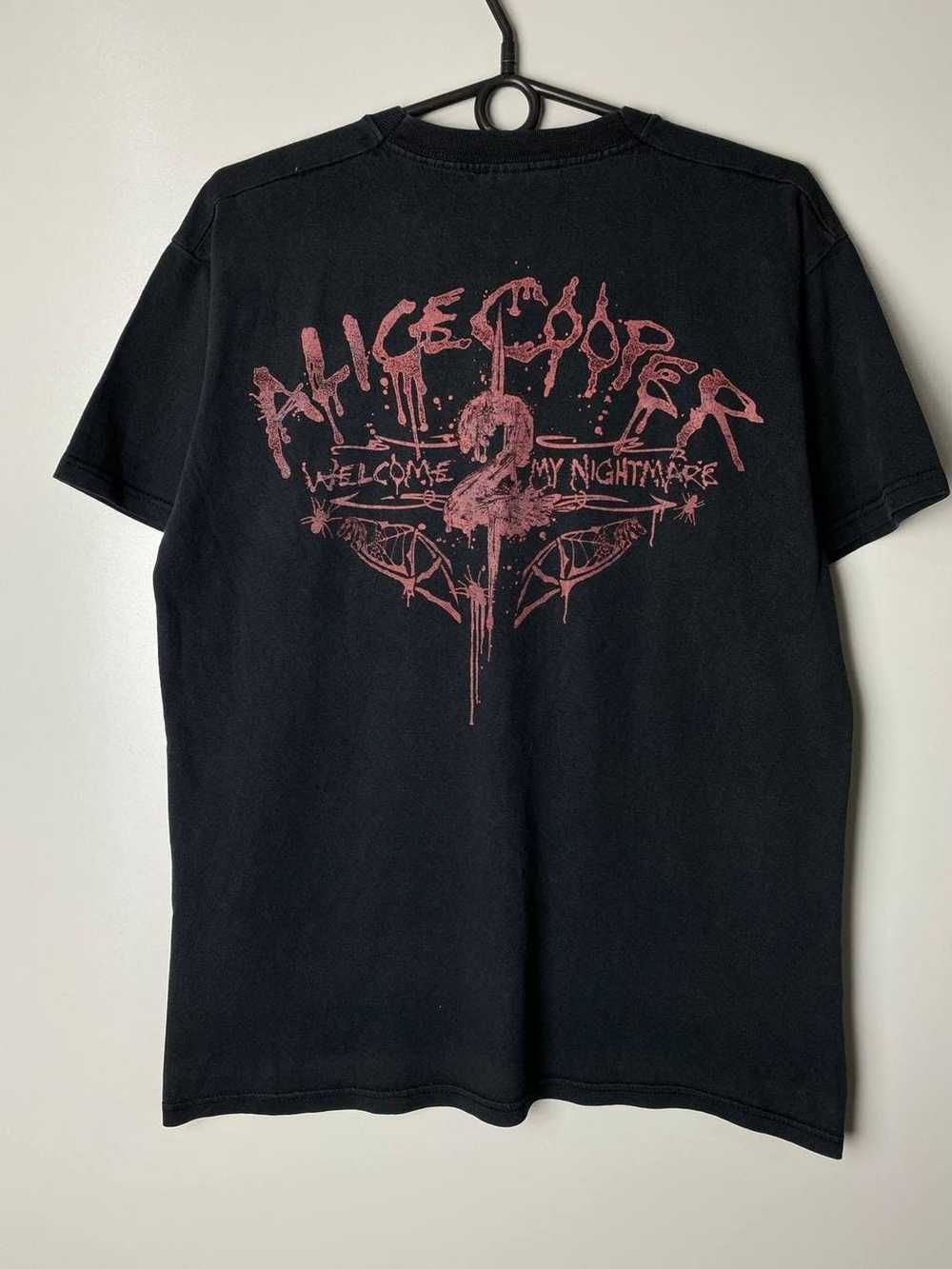 Streetwear × Vintage Alice Cooper vintage t-shirts - image 2