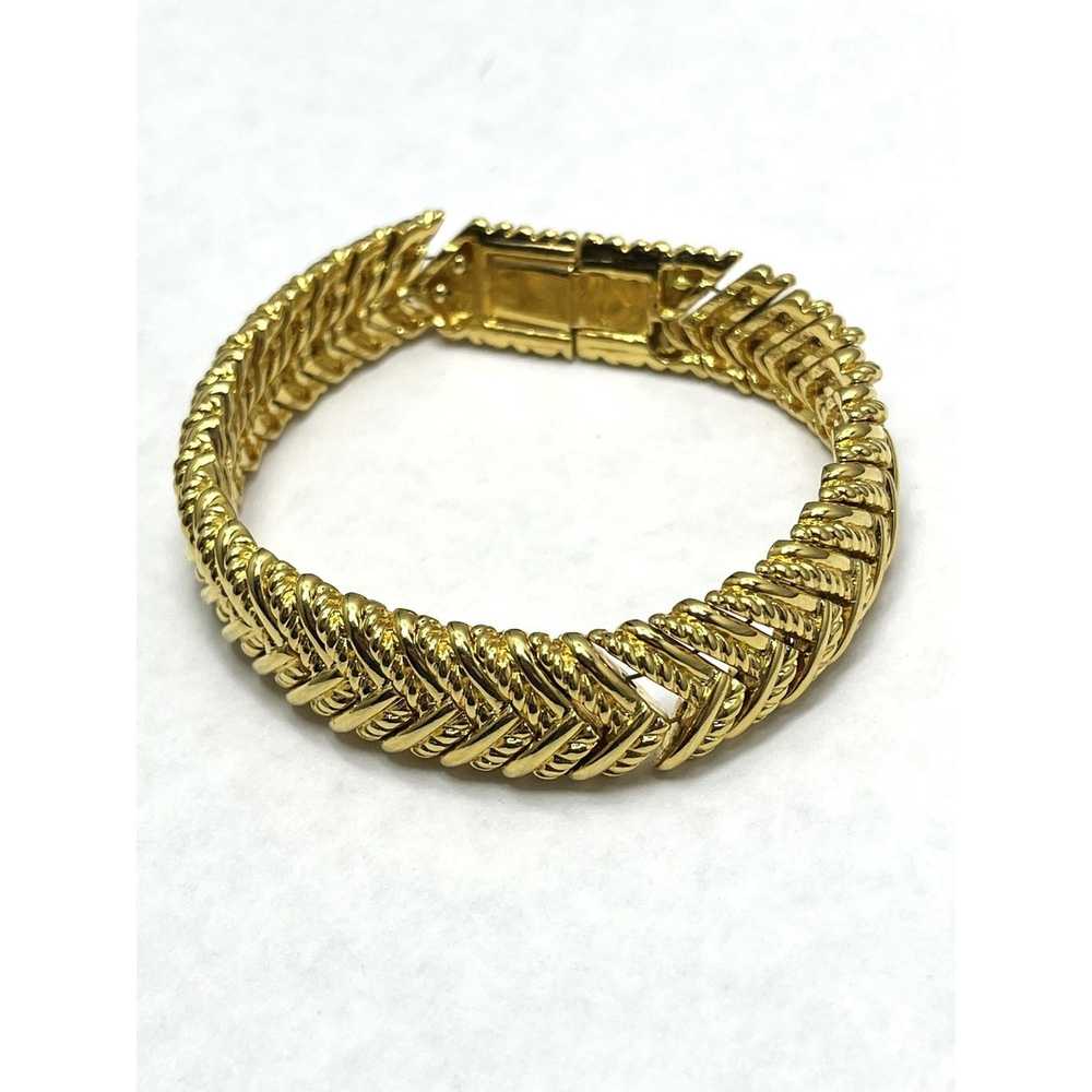 Vintage Vintage Gold Chain Bracelet - image 2