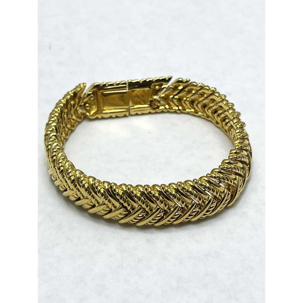 Vintage Vintage Gold Chain Bracelet - image 4