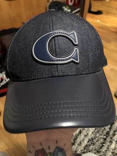Coach Coach strap back hat denim / navy blue