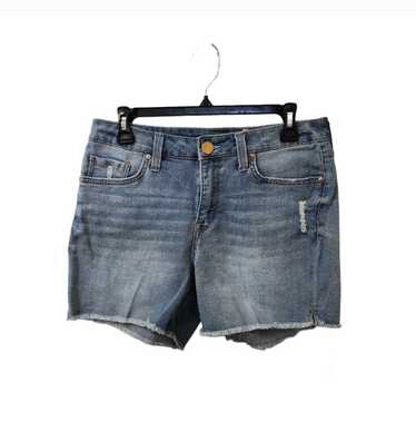 Seven 7 Seven7 Lightly Distressed Jean Shorts Size