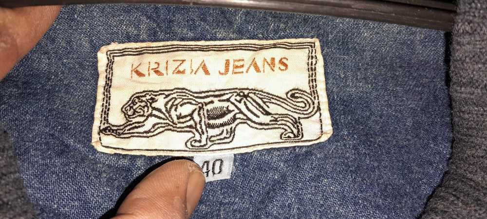 Denim Jacket × Italian Designers × Krizia Uomo Kr… - image 6