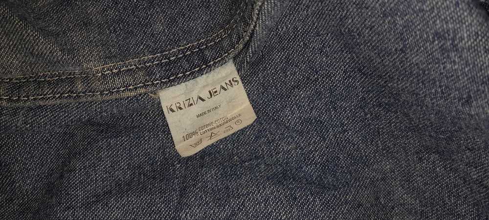 Denim Jacket × Italian Designers × Krizia Uomo Kr… - image 8