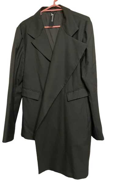 ジャケット・アウター Ground Y T/W Gabardine Asymmetry Jacket GROUND Y Ground Y Asymmetry Jacket (Black) -FASCINATE