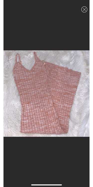 Ronny Kobo Ronny Kobo maxi knit ribbed dress size 