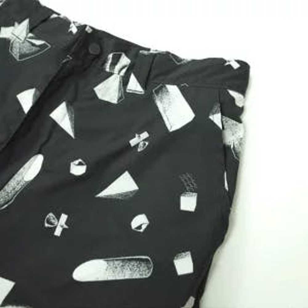 Undercover Shorts Black Graphic Pattern Swim Half… - image 5