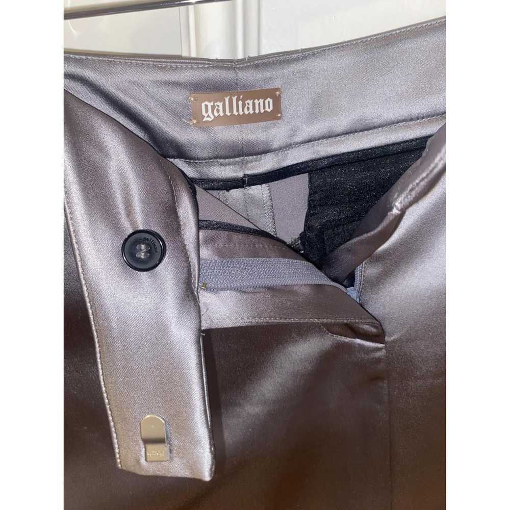 Galliano Silk skirt suit - image 5