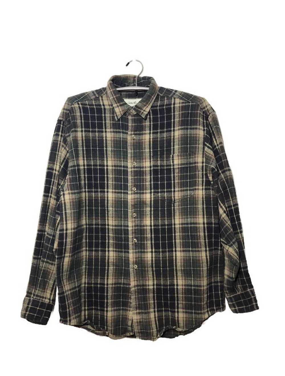 Eddie Bauer × Flannel × Vintage Grunge Seattle Pl… - image 1