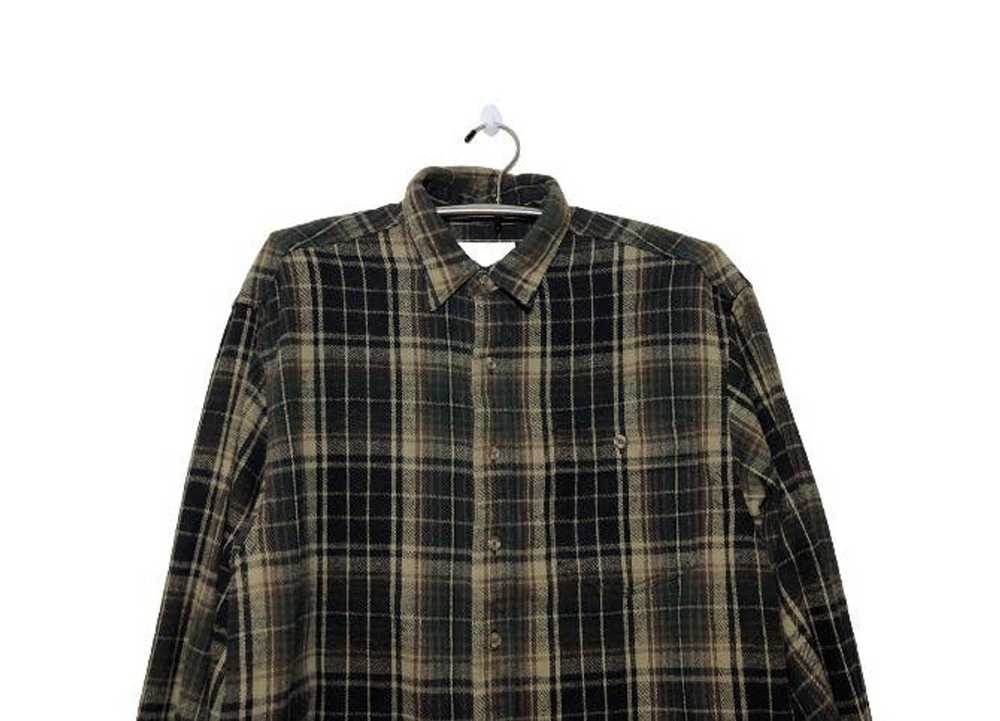 Eddie Bauer × Flannel × Vintage Grunge Seattle Pl… - image 3