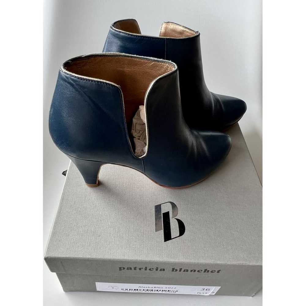 Patricia Blanchet Leather ankle boots - image 5