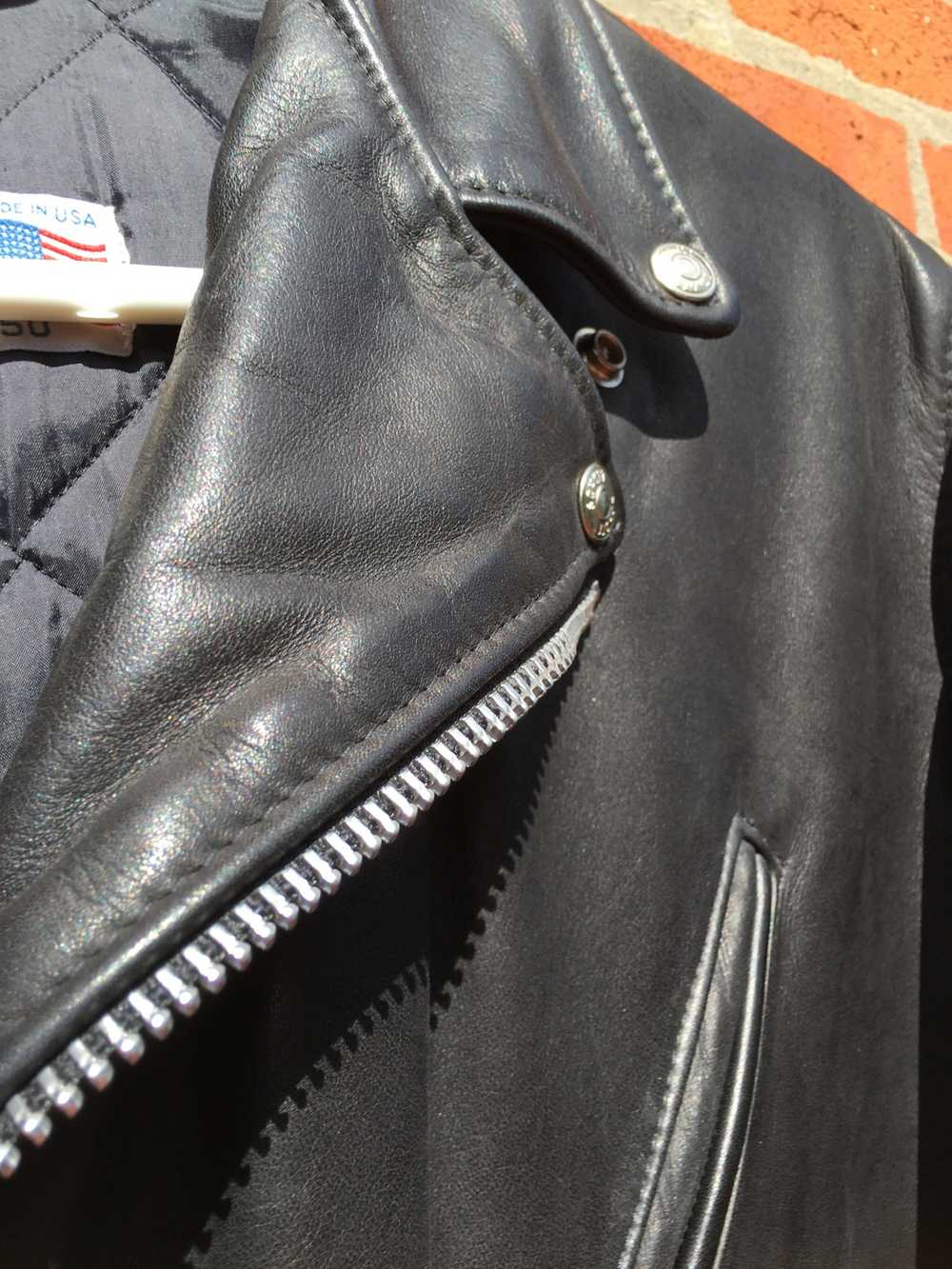 Schott Perfecto Leather Jacker - image 3