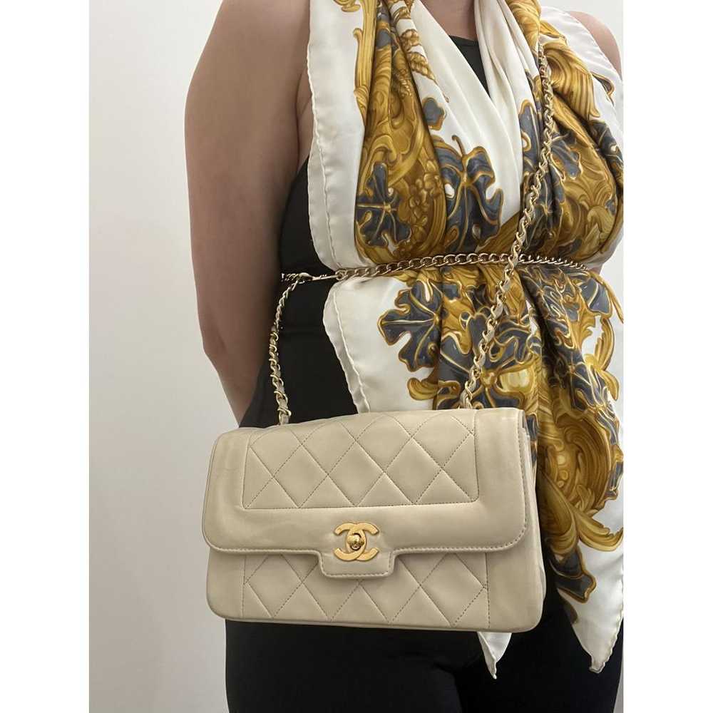 Chanel Diana leather handbag - image 4