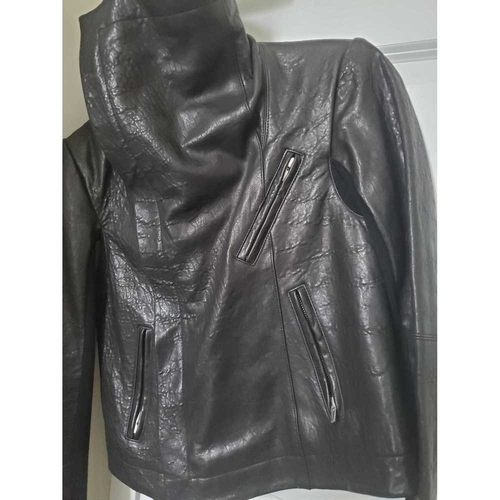 Veda Leather biker jacket - image 2