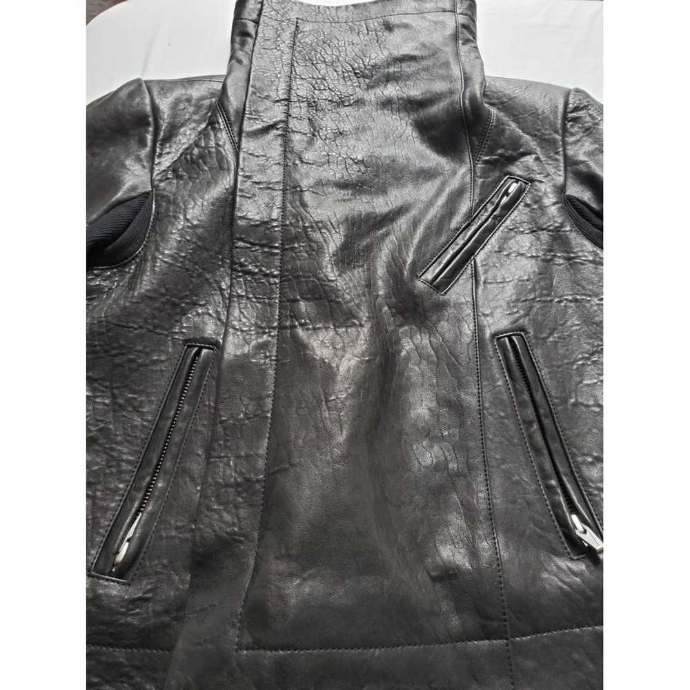 Veda Leather biker jacket - image 5