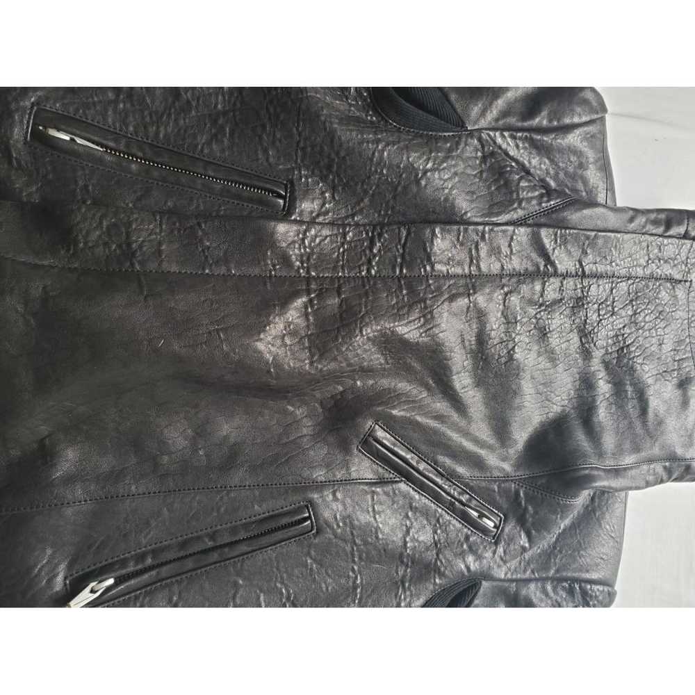 Veda Leather biker jacket - image 6