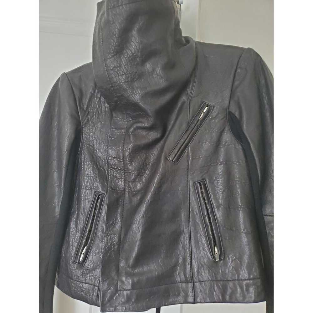 Veda Leather biker jacket - image 7